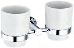 such as a toilet roll holder. CERAMIC DOUBLE TUMBLER AND HOLDER ORC626 30.