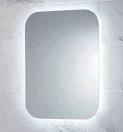 LED Bathroom Mirrors MIRRORS & CABINETS NEW Aura LED Mirror 700x500mm / 800x600mm / 1200x600mm Cool White Warm White > LED ambient mirror > Can be mounted landscape or portrait >
