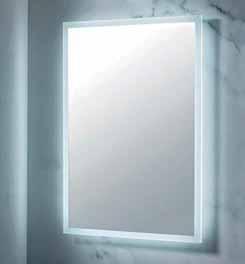 LED Bathroom Mirrors MIRRORS & CABINETS Mosca LED Mirror 500x700mm / 600x800mm Mosca LED Mirror 1200x600mm > LED ambient mirror > Can be mounted