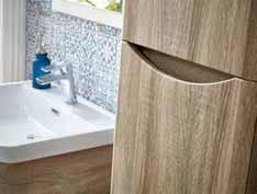 Both basins are made from a high quality stonecast basin, to ensure the sweeping lines are crisp and clean and topped with an anti-bacterial high gloss finish.