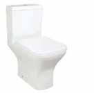 Porto SANITARYWARE Porto WC Pan including Cistern & Wrap Over Seat Code CER001 / CER002 / SEAT008 370w x 780h x 600d Porto WC Pan 187.06 Porto Cistern inc WRAS Fittings 112.