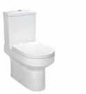 Spa SANITARYWARE COMFORT HEIGHT Spa WC Pan Including Cistern & D Shape Soft Close WC Seat Spa Back to Wall Toilet & D Shape Soft Close WC Seat Spa WC Toilet Comfort Height & D Shape Soft Close WC