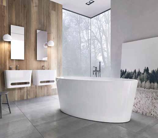 Tartini SCULPTURED STONE FREESTANDING BATHS > Gloss finish > Available in 1600 x 720mm > Weight: 85kg > Height: 650mm