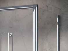 Quick release bottom runners Bringing absolute practicality to the range, the entire sliding door collection includes a quick release mechanism, allowing the door to swing away from the frame for