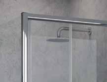 Acqua Shield Glass Cleaning Technology As a standard sign of performance and quality, Scudo Acqua Shield is expertly applied to all shower enclosures in this range.