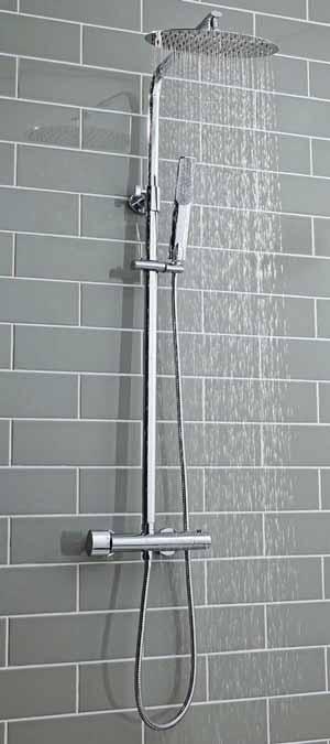 Marco RIGID RISER SHOWER SETS Oval Rigid Riser Shower SHOWERING