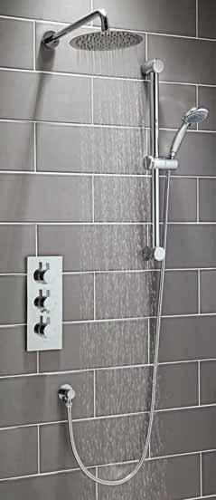 75 SH002 Round Stainless Steel Shower Head 41.75 Thermostatic Shower Set 4 401.48 CONCEALED004 Triple Concealed Shower Valve 262.