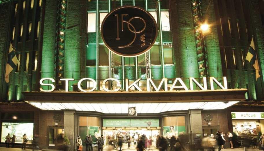 Stockmann in brief International multichannel retailer founded in 1862 Revenue in 2013 EUR 2 037.1 million Operating profit EUR 54.4 million Approx.