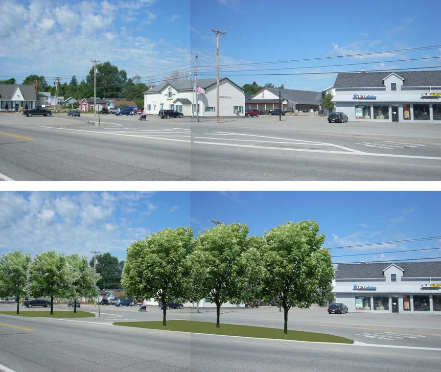 Machias Downtown Riverfront Master Plan 15 Reworking of the Court Street/Route 1 intersection could greatly improve the traffic flow, safety and appearance of the north end of town.