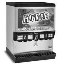 FLAV R-PIC (FRP-250 & FRP-250SCI) Selectable Ice Touch Pad Merchandiser Lower Merchandiser and Beverage