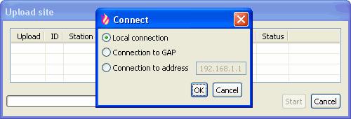 9 Connectivity and communication with 'Station' Loading configuration from the station to the PC 9.