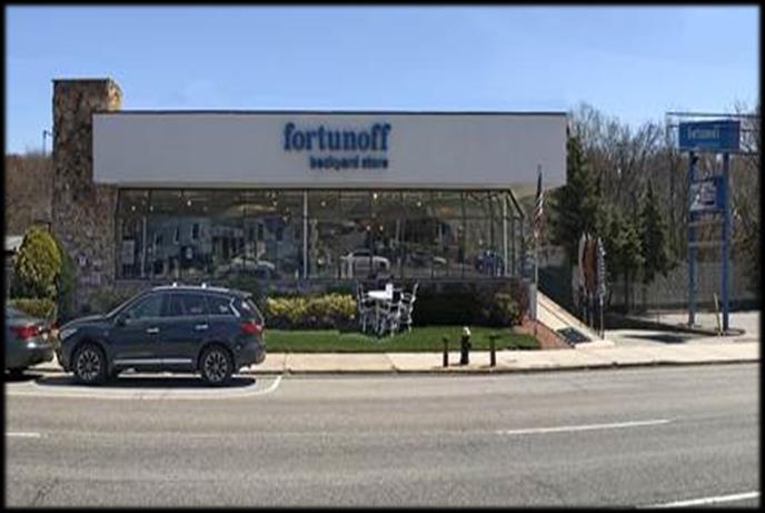 FORTUNOFF BACKYARD STORE SALE-LEASEBACK OPPORTUNITIES Woodbridge, NJ Size 13,514 SF PRICE UPON REQUEST Staten Island, NY Size 9,400 SF PRICE UPON REQUEST Riverhead, NY Size