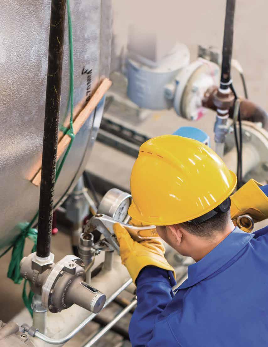 SOLUTIONS & SERVICE Our solutions and service offering can help improve facility operations through on-site audits, complete engineered-to-order systems, and service and maintenance.