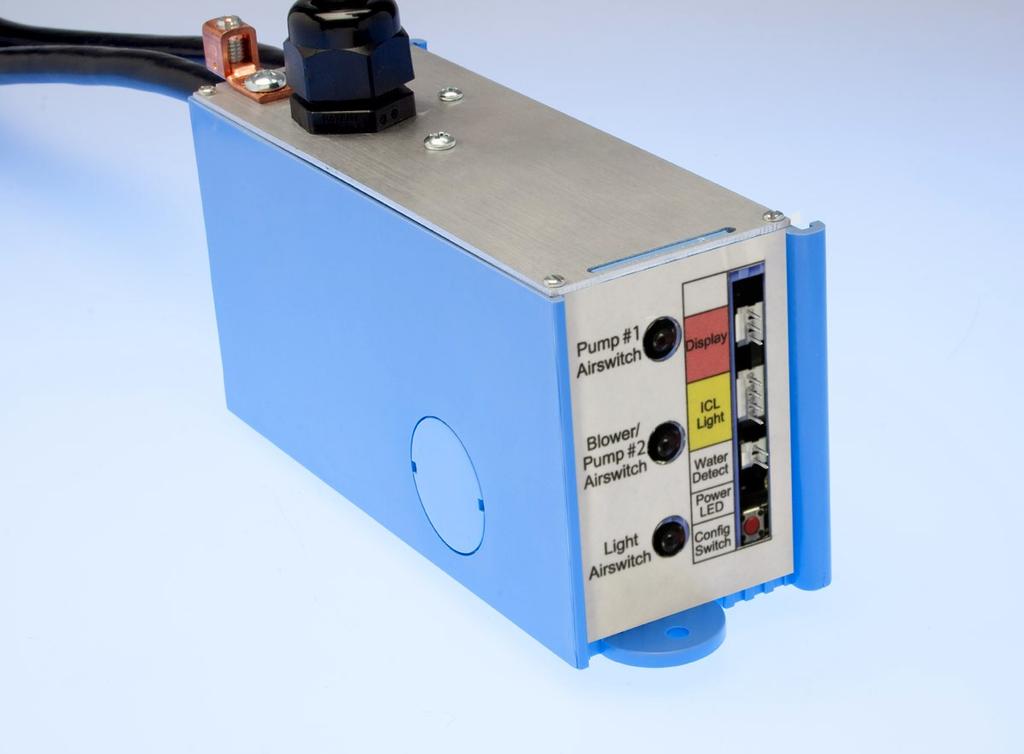 TOUCHSTONE Dual Load Controller CIMC-296-01-01-01 (15 Amp) CIMC-296-01-02-01 (20 Amp) Configuration #1 Single Speed Pump Variable