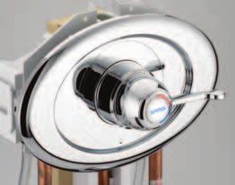 TMV3 Adjustable spacing to accommodate varying panel widths Integral inlet tails provide fast and