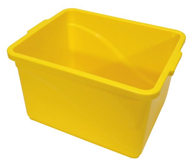 is 12" long x 7" wide x 7" deep 6997 Storage Bins for Deluxe Janitor Cart 2 ea 10 2.
