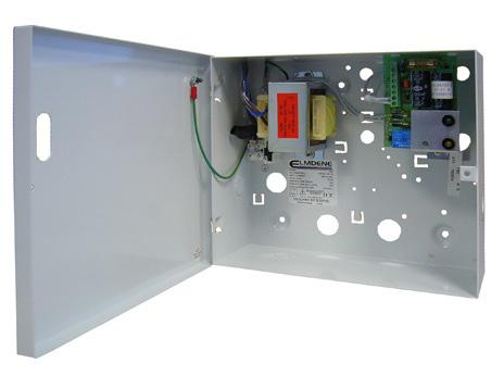 The auxiliary relay can only be used for indication purposes only. A suggested suitable PSU and enclosure is Honeywell HLS-PSU-TR20 (2 amp 24VDC).