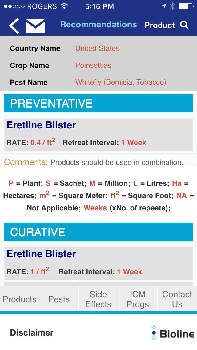 Bioline App More Info about BCA s and
