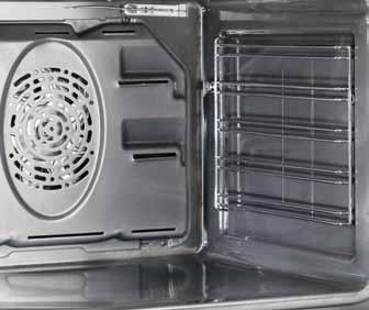 IN HARMONY EASY TO CLEAN Easy Clean enamel Blomberg oven cavities are coated with Easy Clean, exclusive, non-porous, grey enamel.