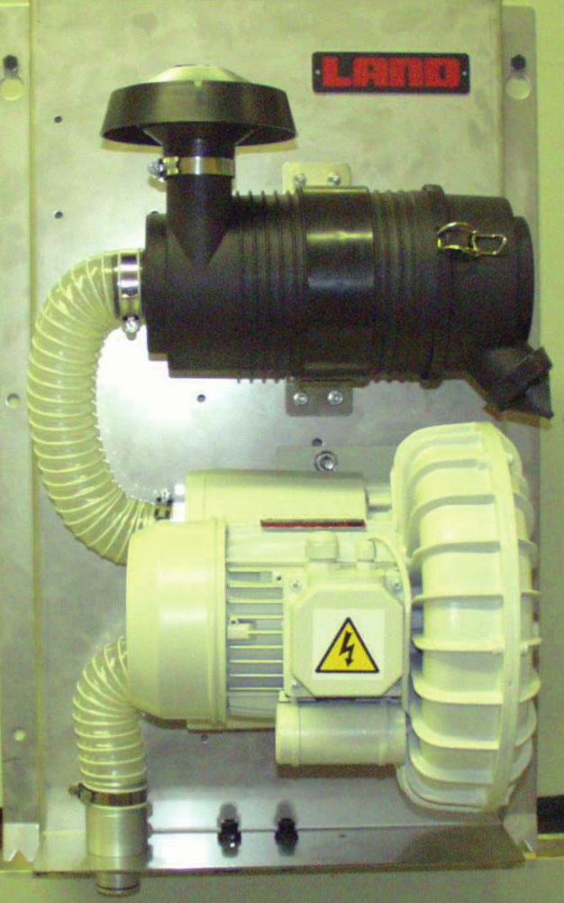 AIR PURGE BLOWERS A reliable purge air supply is needed to protect the 4500 MkIII from the hot, corrosive, dusty stack gases.