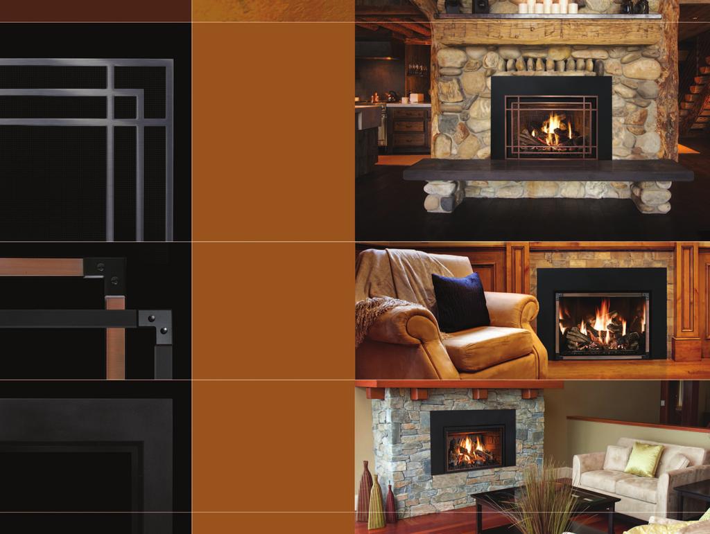Like a loyal companion, the Stella fireplace front greets you with an adoring spirit every time you sit in front of the fire.