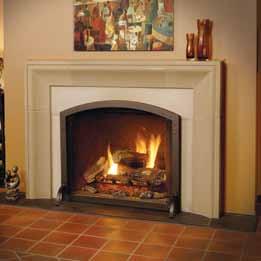 TOWN & COUNTRY TC36 TC36 ARCH Recreate the authentic look of a wood burning hearth in a gas fireplace. Or invent a look that is uniquely your own.