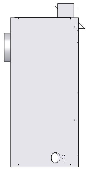 SPECIFICATIONS FIREPLACE DIMENSIONS LETTER KEY A B C D E F G H I J K DESCRIPTION Height Width Back Width Depth Opening Width Glass Frame Height Stand-off Height Top to Upper Vent Center Unit