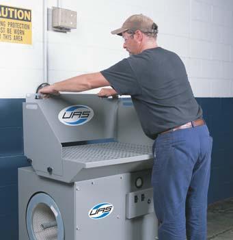 DOWNDRAFT BENC MODELS VB-750 AND VB-1500 The V Series downdraft bench is specifically designed for applications where workers need an integrated collection area and work surface that also draws