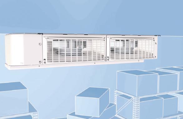 ULA/ULE - Slim Contour Unit Cooler Maximized Storage, Minimized Energy The Slim Contour, an innovative unit cooler with a space-saving design, offers enhanced serviceability and maximum cooling