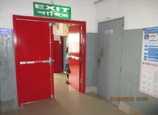 Location: N-E corner (Main building) Relocate the position of door of idle machine