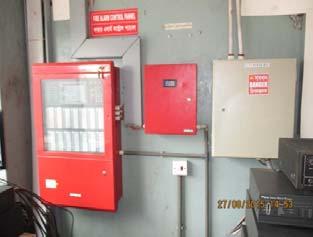 10 Fire Protection A listed fire alarm was under process of installation.