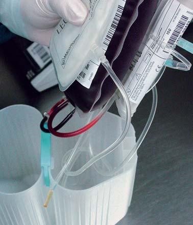 How can I protect my highly sensible blood products? Imagine that the temperature rises in your blood storage unnoticed.