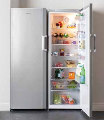 5cm D 60cm TL577AP Tall and slim larder fridge 11.1 cu.ft H 177cm W 54.