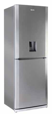 2L capacity CFD7914AP 70cm Frost free combi fridge freezer with stored water dispenser 14.1 cu ft Fridge 8.9/ 5.4 cu ft H 191.