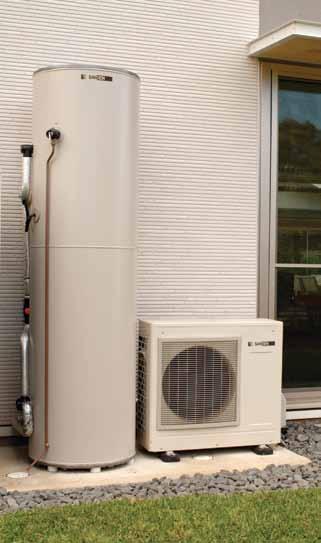 Superior Features and Benefits. Unlike other hot water heat pump systems, the Sanden Eco system uses a smarter split system where the heat pump unit and stainless steel tank are installed separately.
