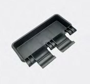 Tool trays applicable to Cart Polypropylene tub shockproof supplied as an accessory. Length 300.