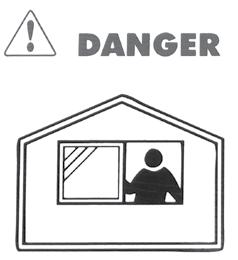 You must ensure that the risk of electric shock is minimised by the installation of appropriate safety devices.