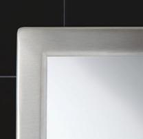 Mirrors B-2908 Series B-1658 Series Standard Size Tempered Glass Mirrors prone bathrooms in stadiums, outdoor recreation centres and low-supervision facilities such as parks and public toilets.