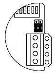 12) S110 DC Wiring A 4-way terminal block is provided on the DC Sounder. There are 1-off +ve, 1-off -ve, 1-off stage 2 and 1-off stage 3 terminals in total. 12.
