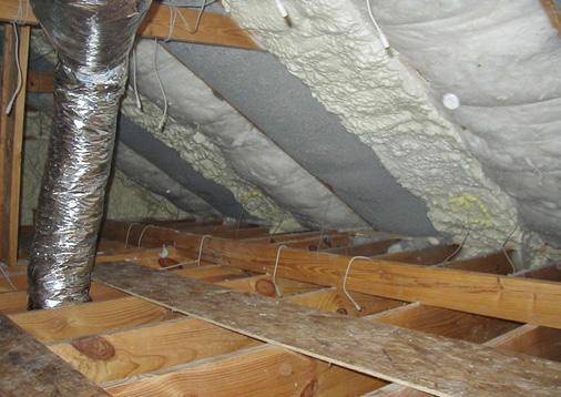 It is also the same number we find in the model codes to condition unvented crawl spaces and crawl spaces are a lot more problematic that attic spaces so we are starting with a very conservative flow
