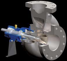 000 m³/h (18,000 gpm) Discharge pressure: up to 100 bar