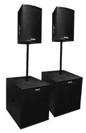 K-SERIES Portable active and passive speakers Subwoofers, stage monitors and fullrange speakers The K-series is a complete range of speakers and