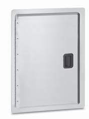 23920-S CUT-OUT: 20 ½ x 14 ½ SINGLE ACCESS DOOR (RIGHT OR LEFT) WITH TANK TRAY AND LOUVERS