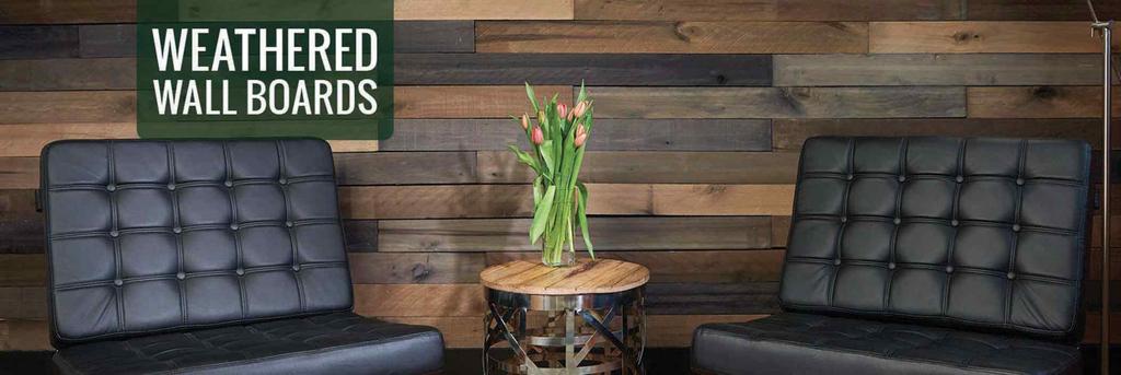 Made from solid hardwoods these wall boards provide a rich variety of color with a naturally distressed look and are easy to install. Actualsize:3/8 x3-7/8 x48 Covers10-1/2sq.ft.