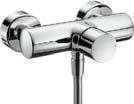 Shower Single lever bath mixer for concealed installation, with Zero handle Finish set # 38405000 Single lever bath mixer for concealed installation, with Zero handle, with Safety function Finish set