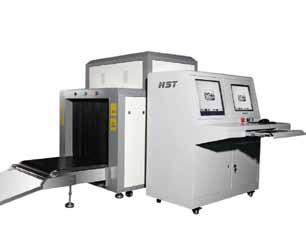 X-ray Baggage Scanner Model Number: HST-T8065 The HST-T8065 Ideal selection for scanning big heavy packages General Specification Tunnel Size: 800(W)*650(H)mm Conveyor Speed: 0.