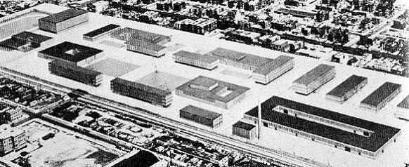 Rohe Archive, Museum of Modern Art, New York 1941: 6000 students / 57 acres 1998: