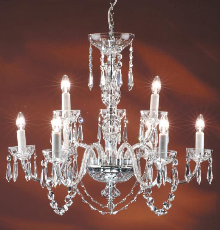 NEW LISMORE 9 ARM CHANDELIER 950 000 3611 W 110V LIGHTING CAUTION Before any work is started,ensure that the electricity supply has been switched off at the main fuse box.