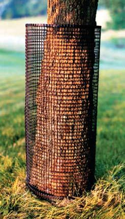 Tenax plastic mesh tree guards are manufactored from chemical-resistant polyethylene which makes them extremely light, easy to carry and simple to erect and store.