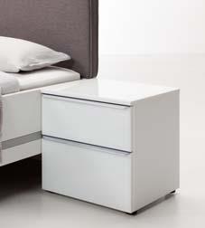 shelf in width 50 cm and bedside drawer in width